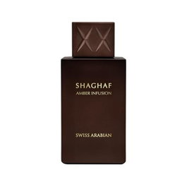 Shaghaf Amber Infusion, Agua de perfume, Unisex, 75 ml